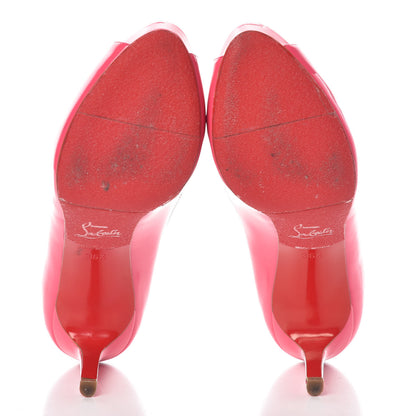 Christian Louboutin Patent No Matter 85 Pumps 36.5 Pinky 7 of 11