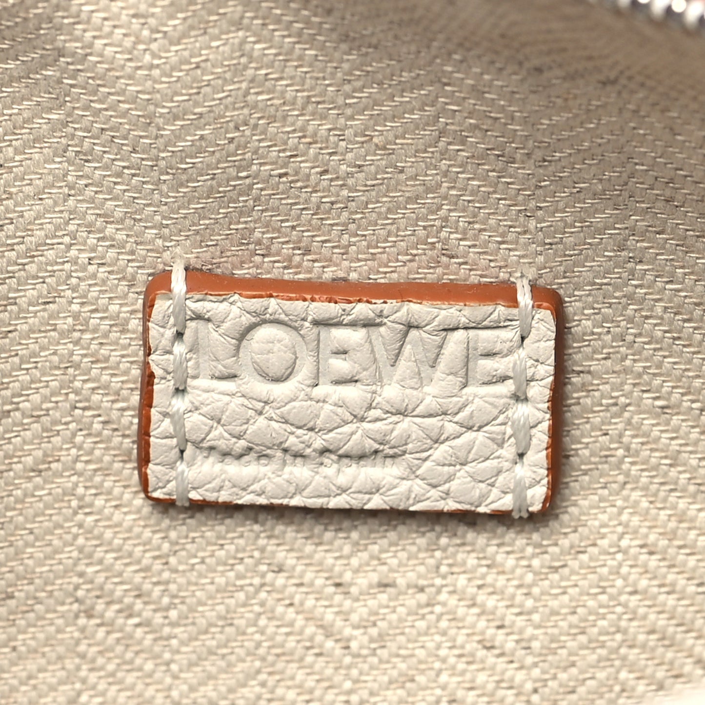 Calfskin Mini Puzzle Bag Soft White