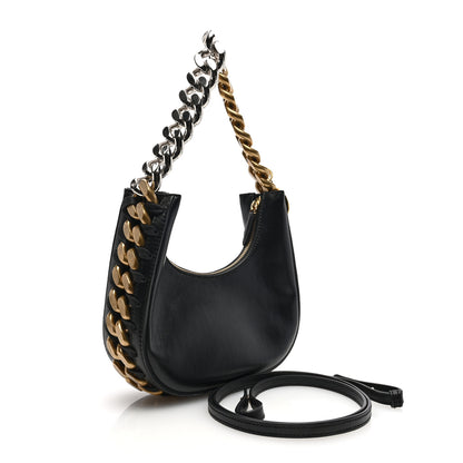 Stella McCartney Eco Alter Nappa Small Frayme Shoulder Bag Black 3 of 9