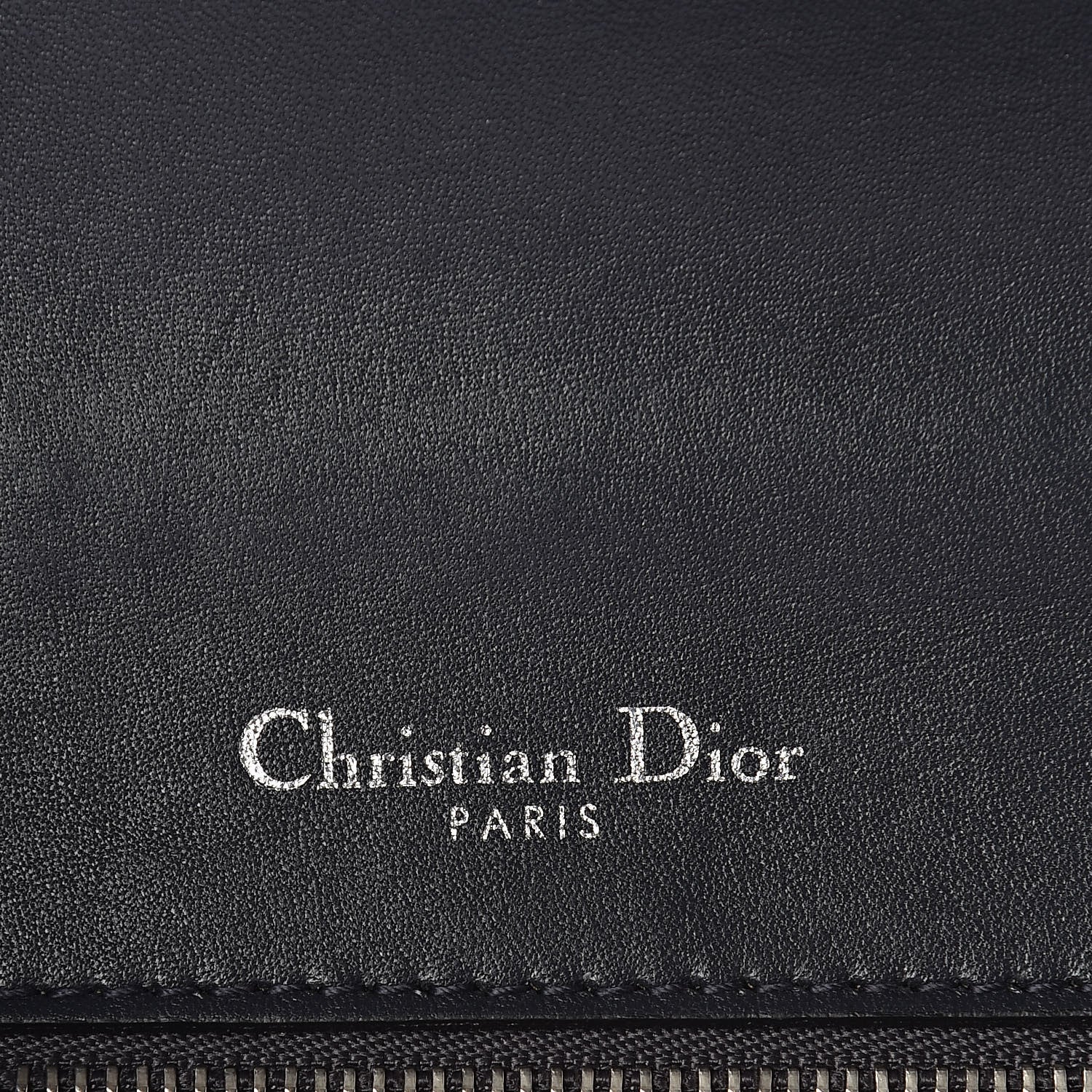 Christian Dior Metallic Patent Micro-Cannage Small Diorama Flap Bag Silver 6 of 9