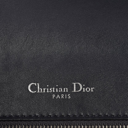 Christian Dior Metallic Patent Micro-Cannage Small Diorama Flap Bag Silver 6 of 9