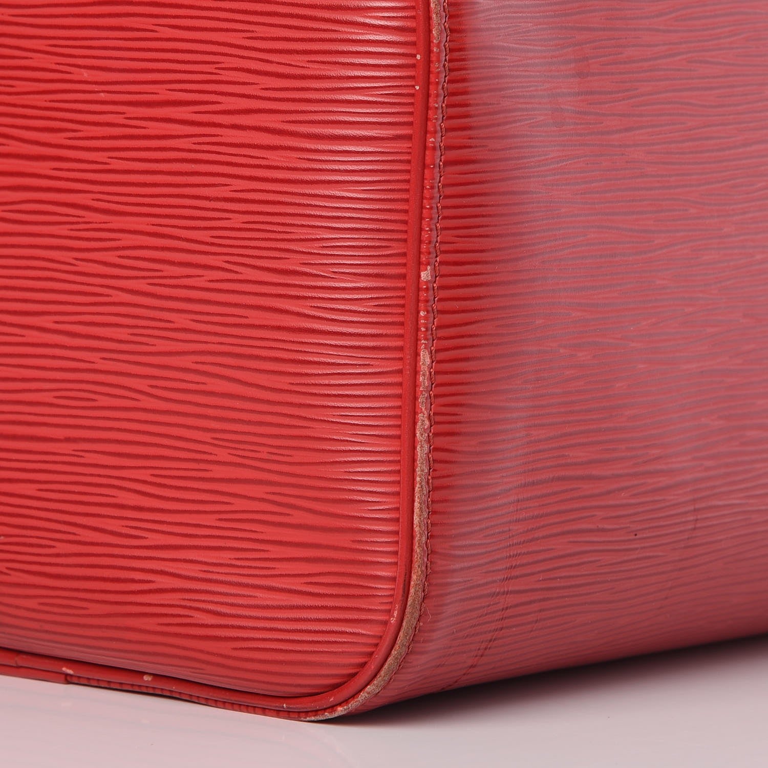 Louis Vuitton Epi Speedy 30 Castillan Red 15 of 19