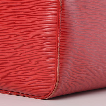 Louis Vuitton Epi Speedy 30 Castillan Red 15 of 19