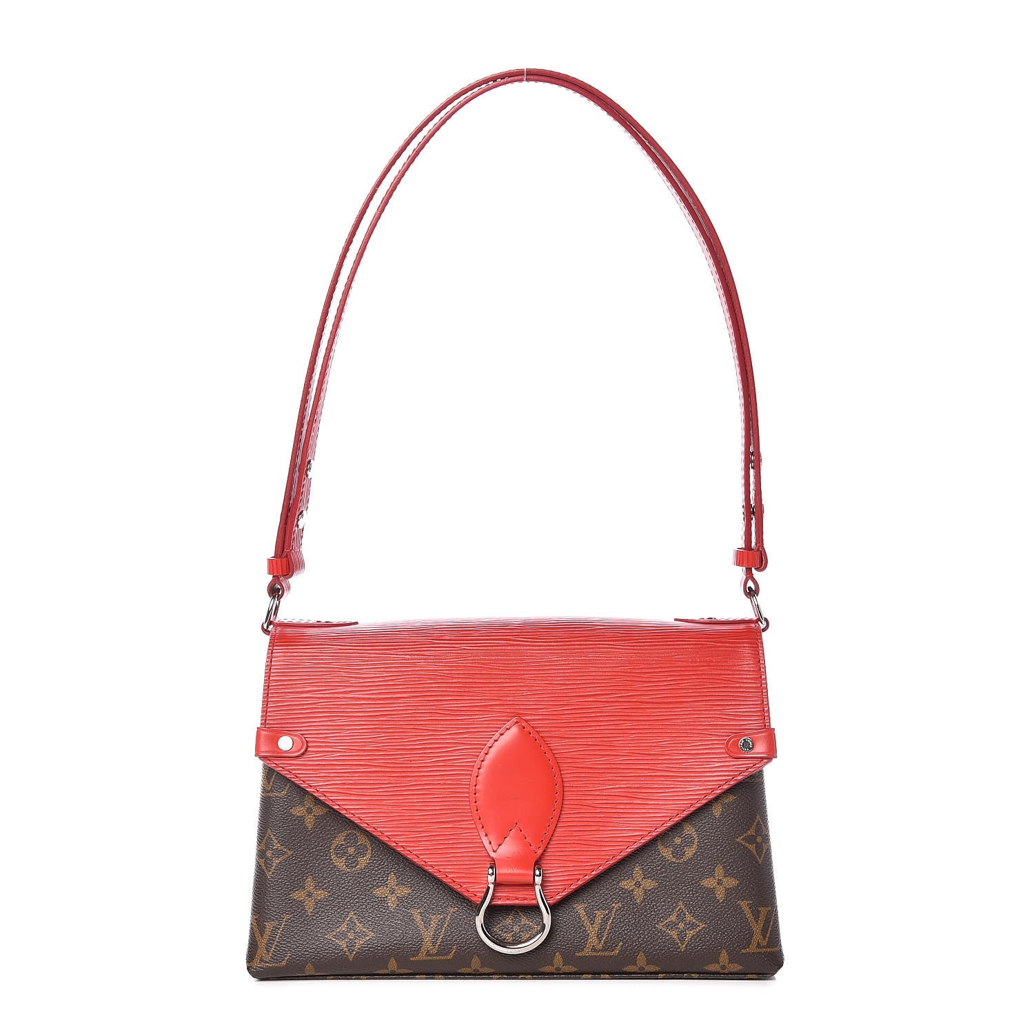 Louis Vuitton Monogram Epi Saint Michel Coquelicot 1 of 10