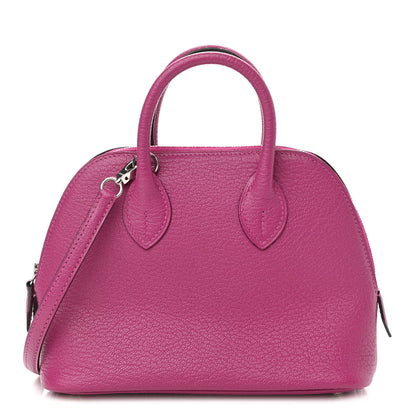 Hermes Chevre Mysore Mini 1923 Bolide Rose Pourpre 1 of 10