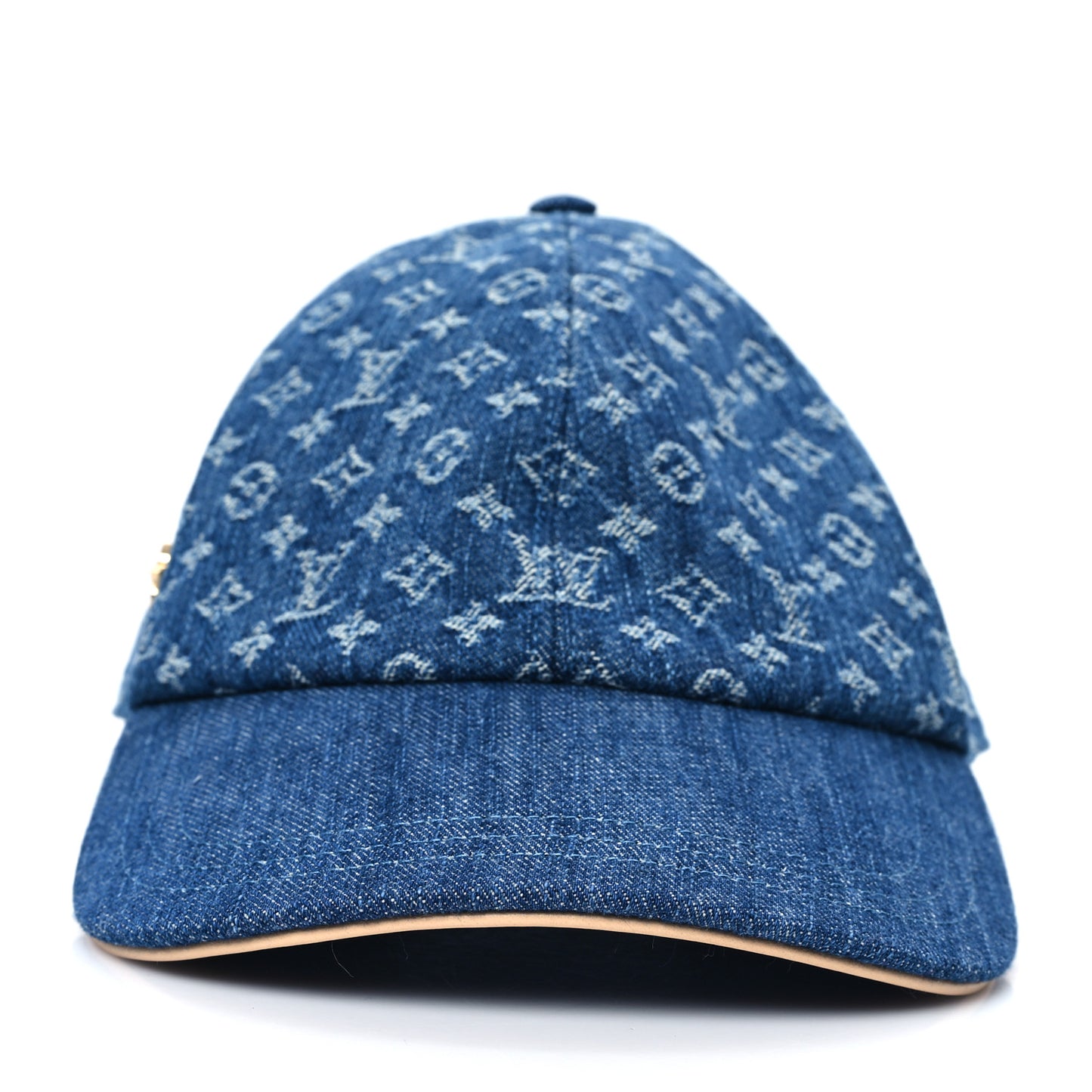 Monogram Denim LV Remix Cap L Blue