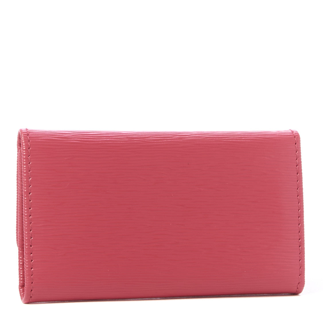 Prada Vitello Move Metal 6 Key Holder Peonia 2 of 9