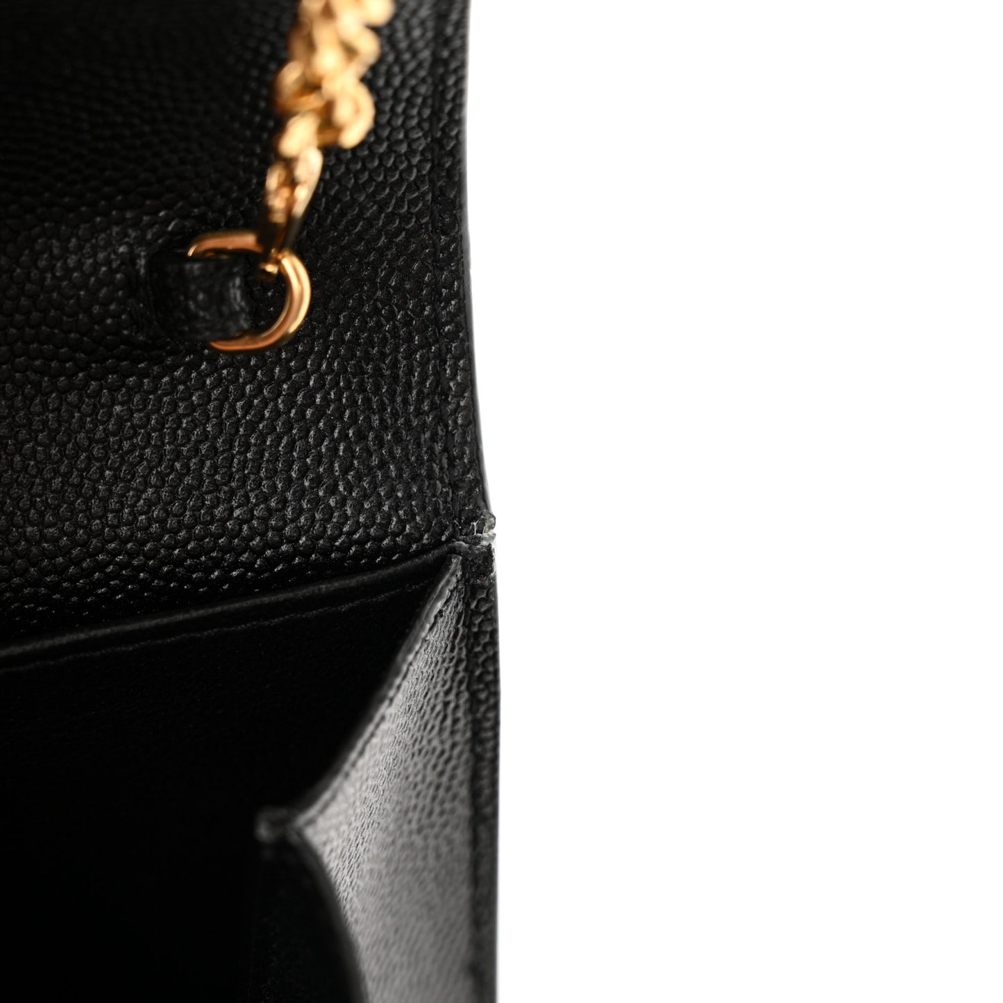 Grain de Poudre Uptown Chain Wallet Black