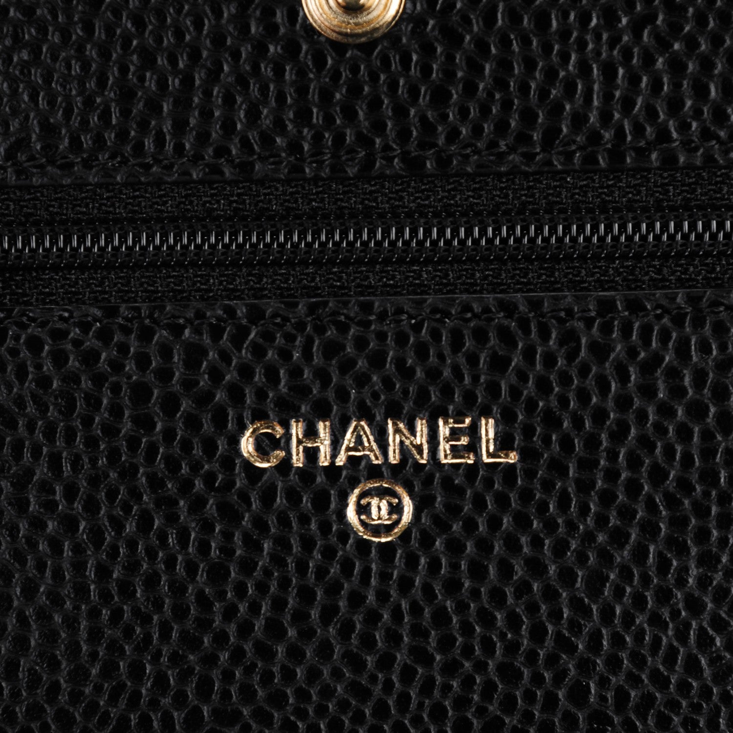 Chanel Caviar Quilted Wallet On Chain WOC Black 5 of 8