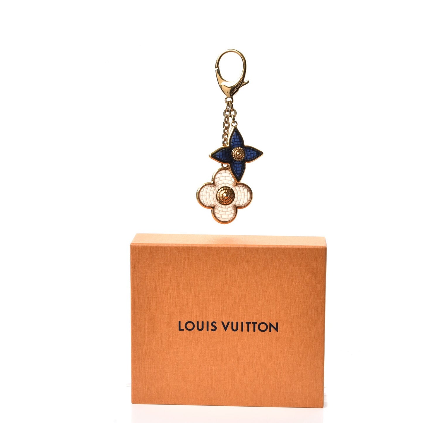 Mosaique Bag Charm Blue