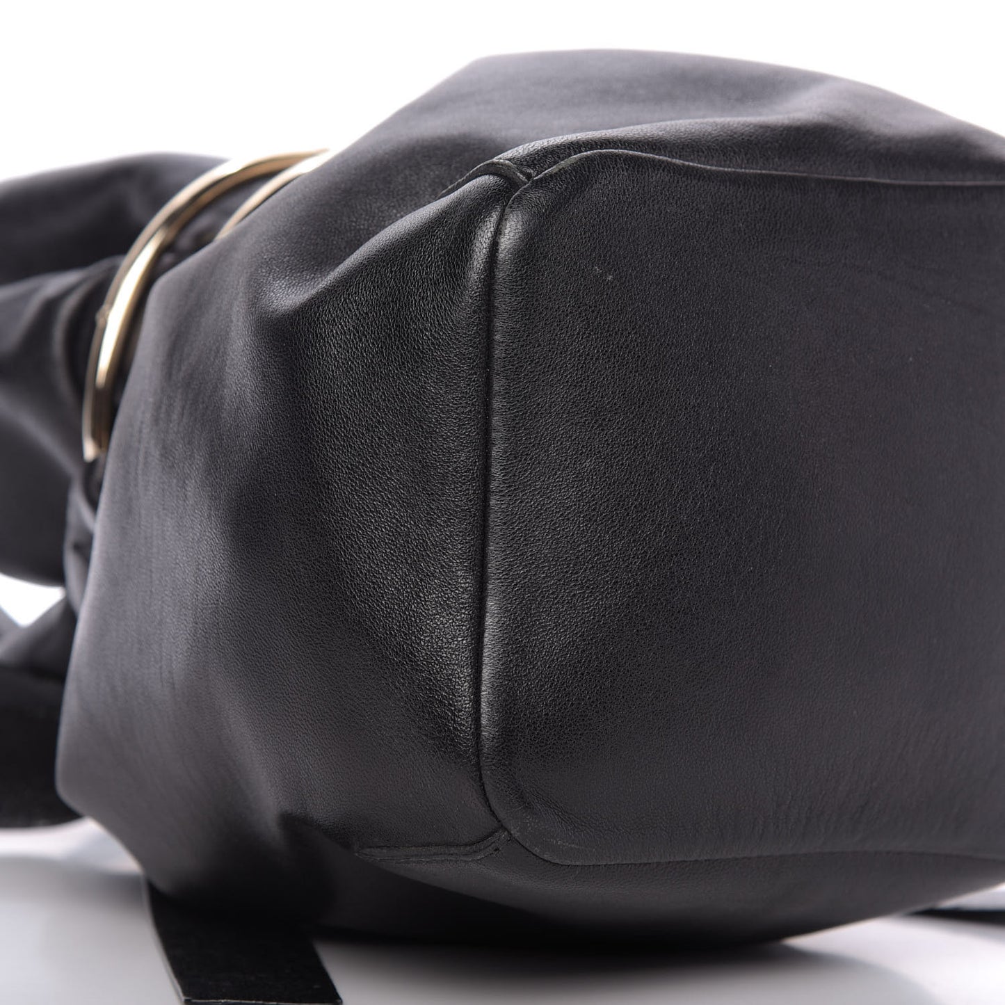 Nappa Eve Bucket Bag Black