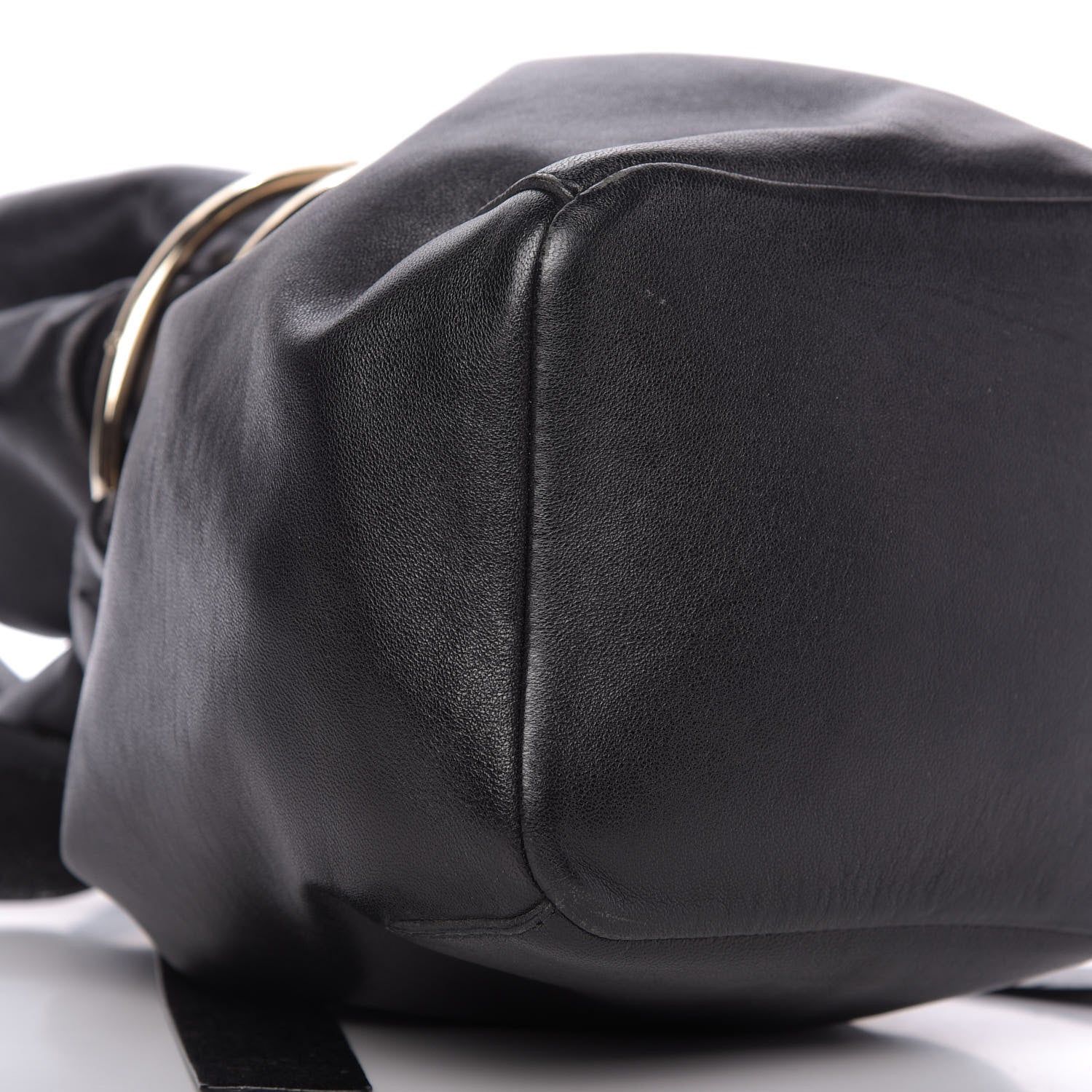 Jimmy Choo Nappa Eve Bucket Bag Black 6 of 9