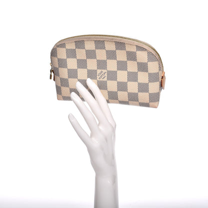 Louis Vuitton Damier Azur Cosmetic Pouch 2 of 12