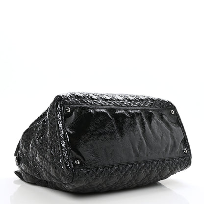 Chanel Vinyl Rock in Moscow Tote Black 4 of 11