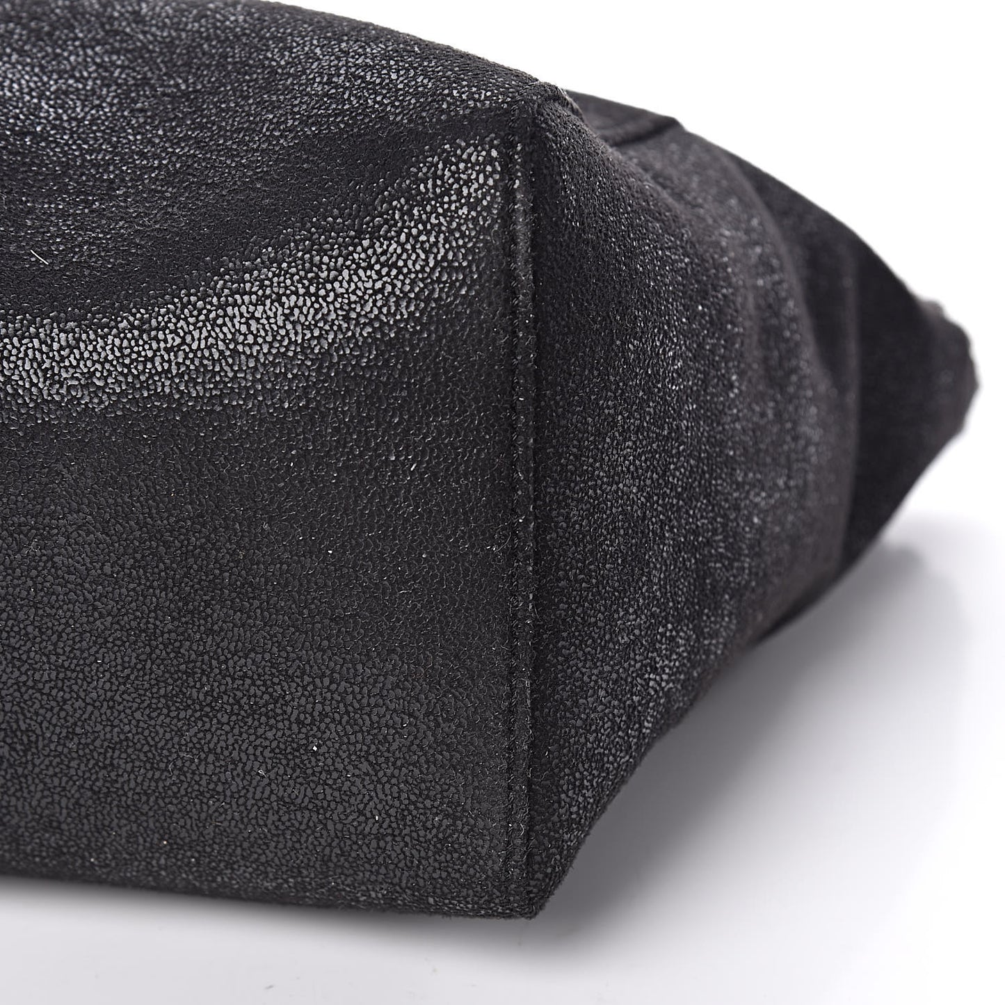 Shaggy Deer Falabella East West Shopper Tote Black