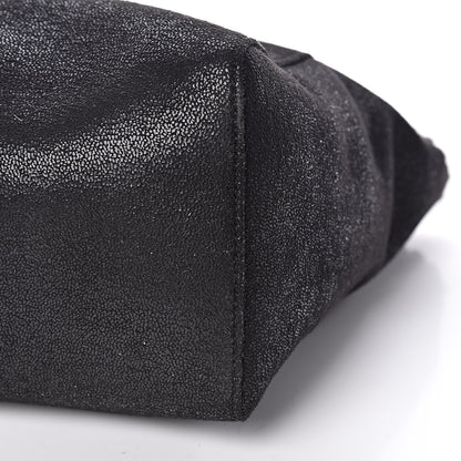 Stella McCartney Shaggy Deer Falabella East West Shopper Tote Black 9 of 13