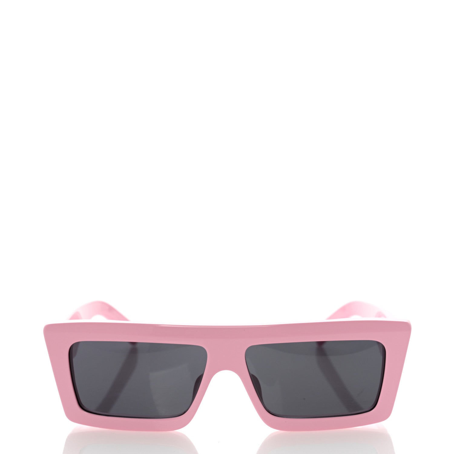 Celine Acetate Monochroms Square Sunglasses CL40214U Light Pink 2 of 6