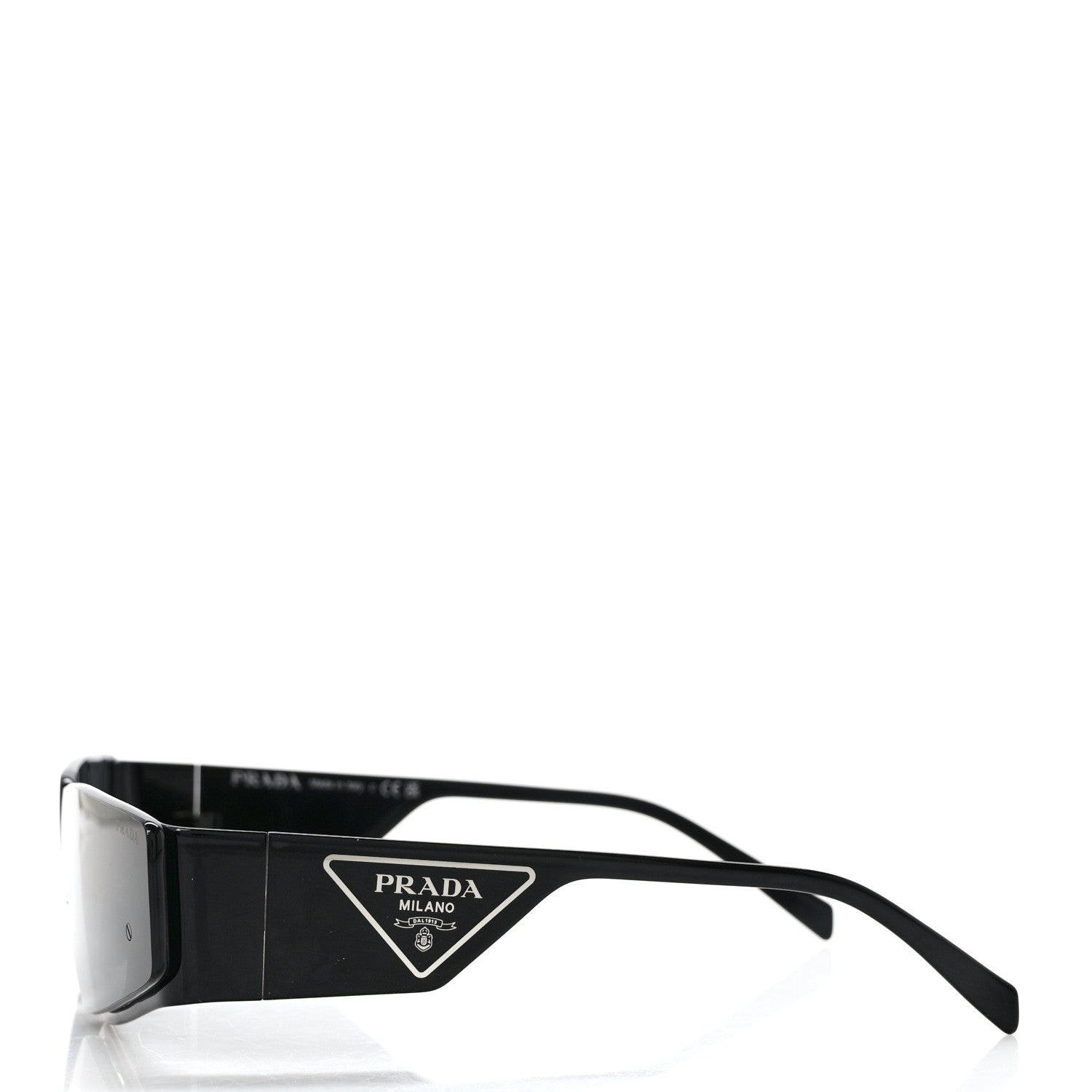 Prada Acetate Symbole Sunglasses SPR 58Z Black 3 of 7