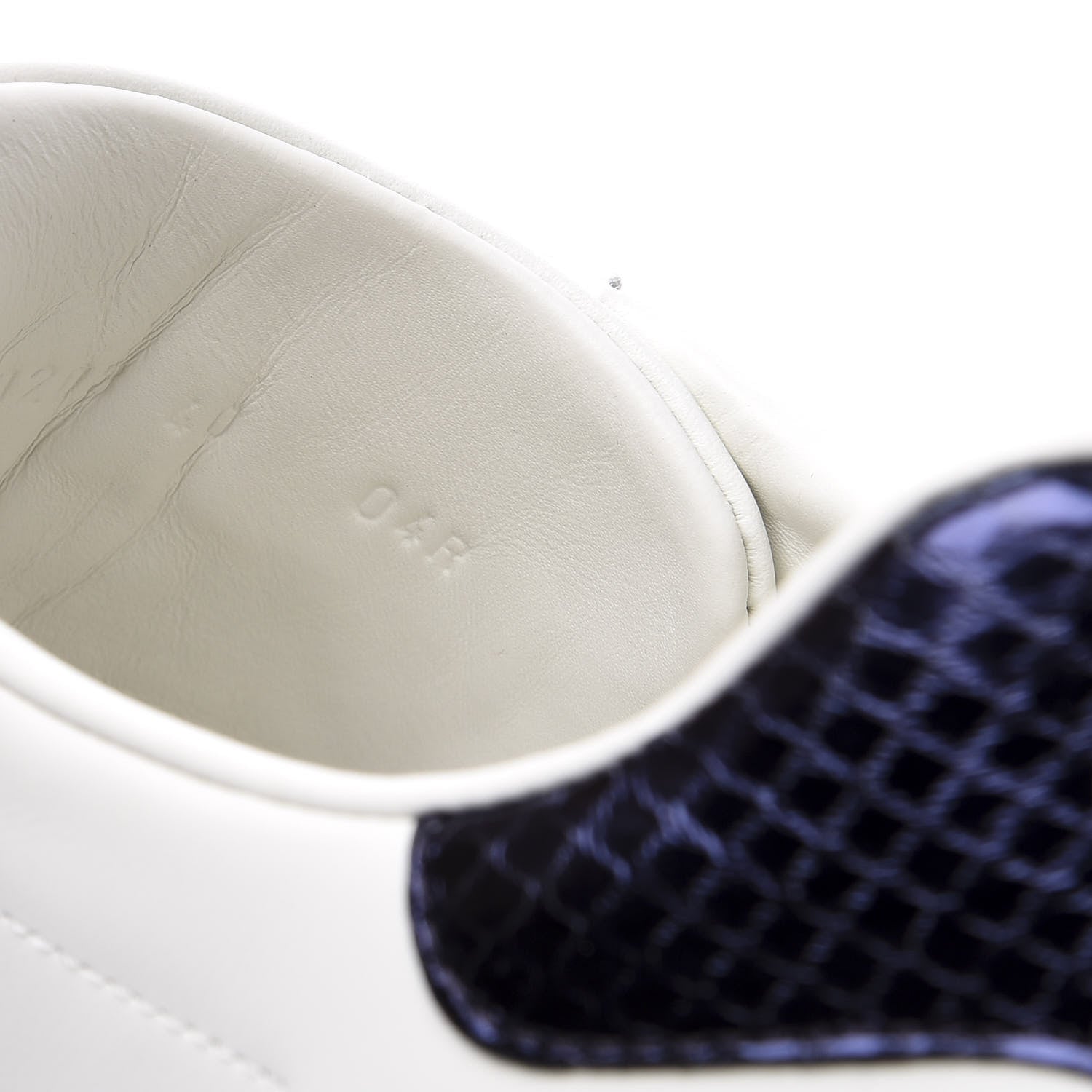 Gucci Calfskin Ayers Crystal Web Kingsnake Embroidered Womens Ace Sneakers 40 White 10 of 11