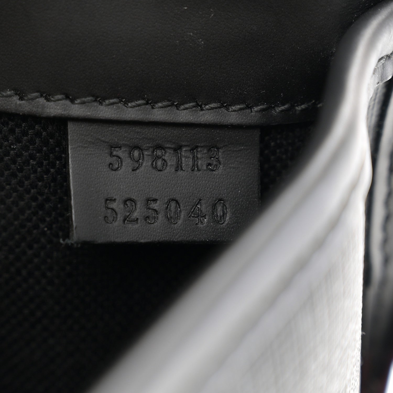 Gucci GG Supreme Monogram Web Slim Belt Bag Black Grey 7 of 11