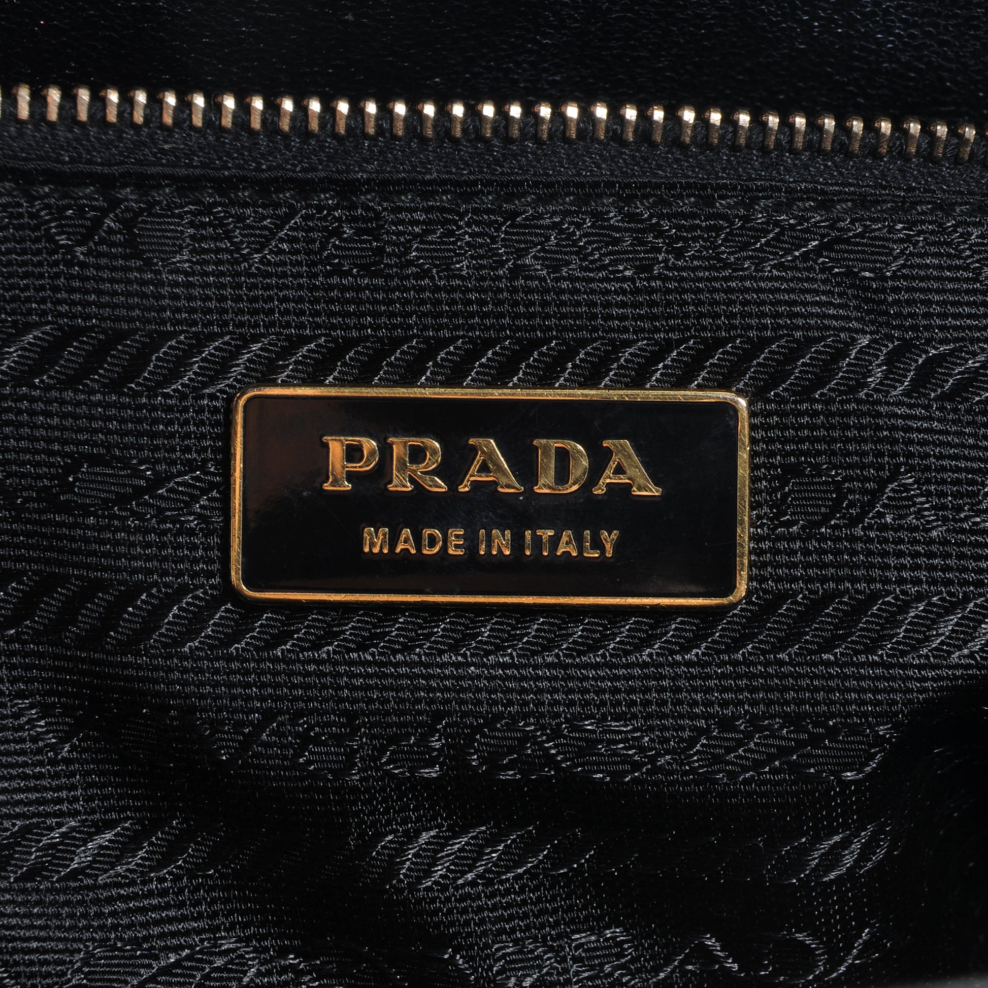 Prada Goatskin Cerniera Doctor Bag Black 6 of 8
