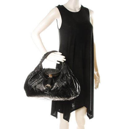 Fendi Crispe Vernice Spy Black 2 of 8