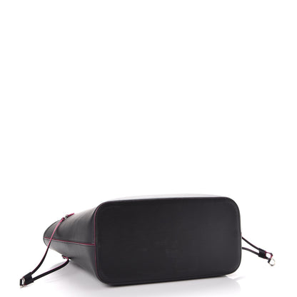 Louis Vuitton Epi Neverfull MM Black Hot Pink 5 of 12