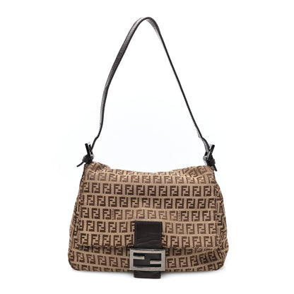Fendi Zucchino Mama Baguette Brown 1 of 9