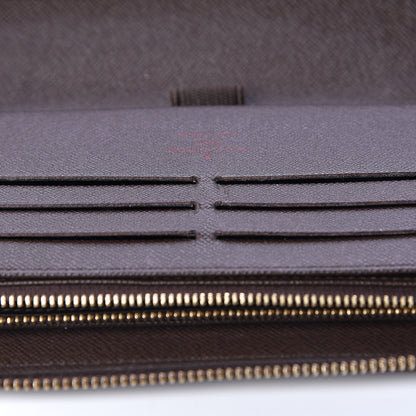 Louis Vuitton Damier Ebene Zippy Organizer Wallet 8 of 10