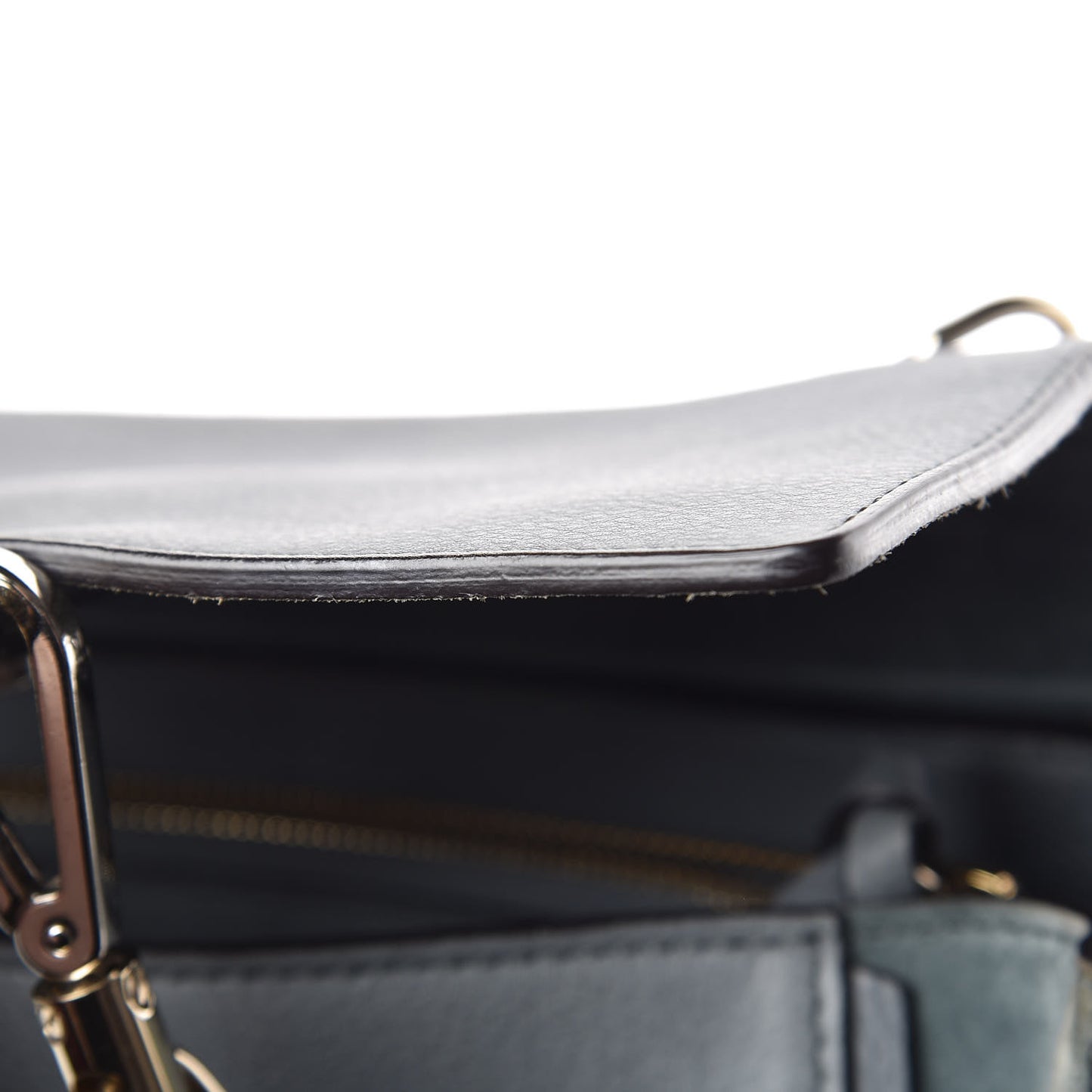 Calfskin Small Faye Day Shoulder Bag Cloudy Blue