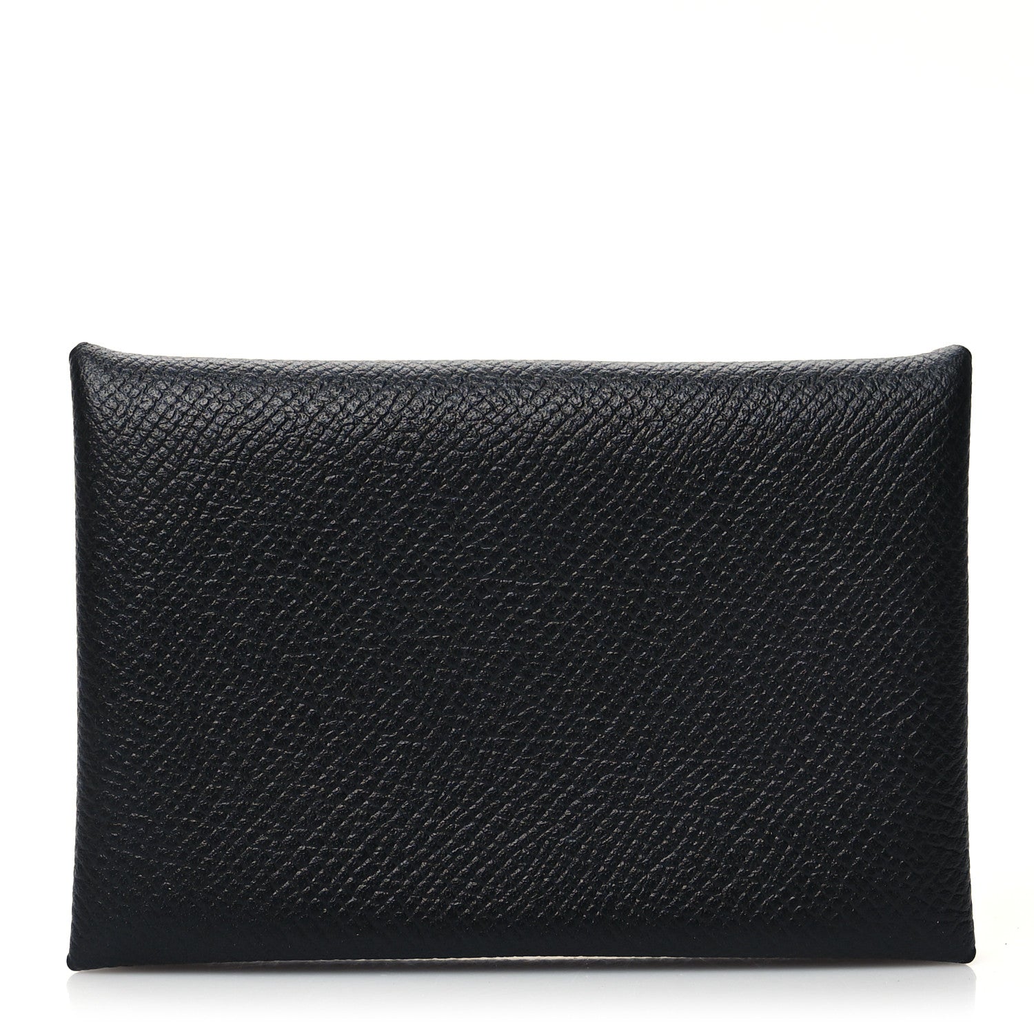 Hermes Epsom Calvi Card Case Black 1 of 12