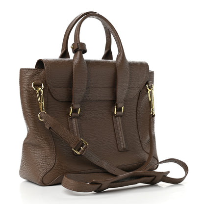 3.1 Phillip Lim Textured Calfskin Medium Pashli Satchel Taupe 3 of 11