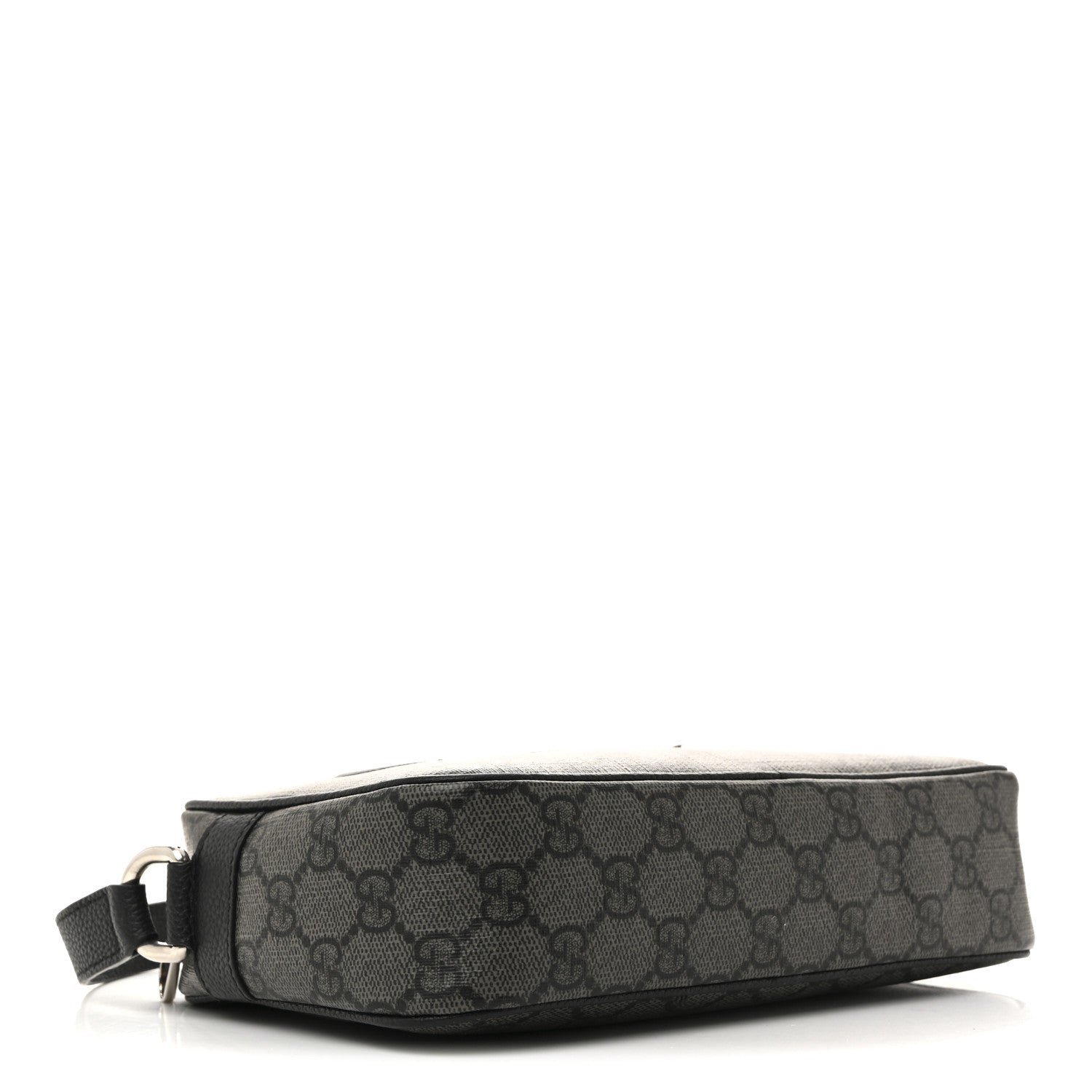 Gucci GG Supreme Monogram Mini Shoulder Bag Grey Black 4 of 14