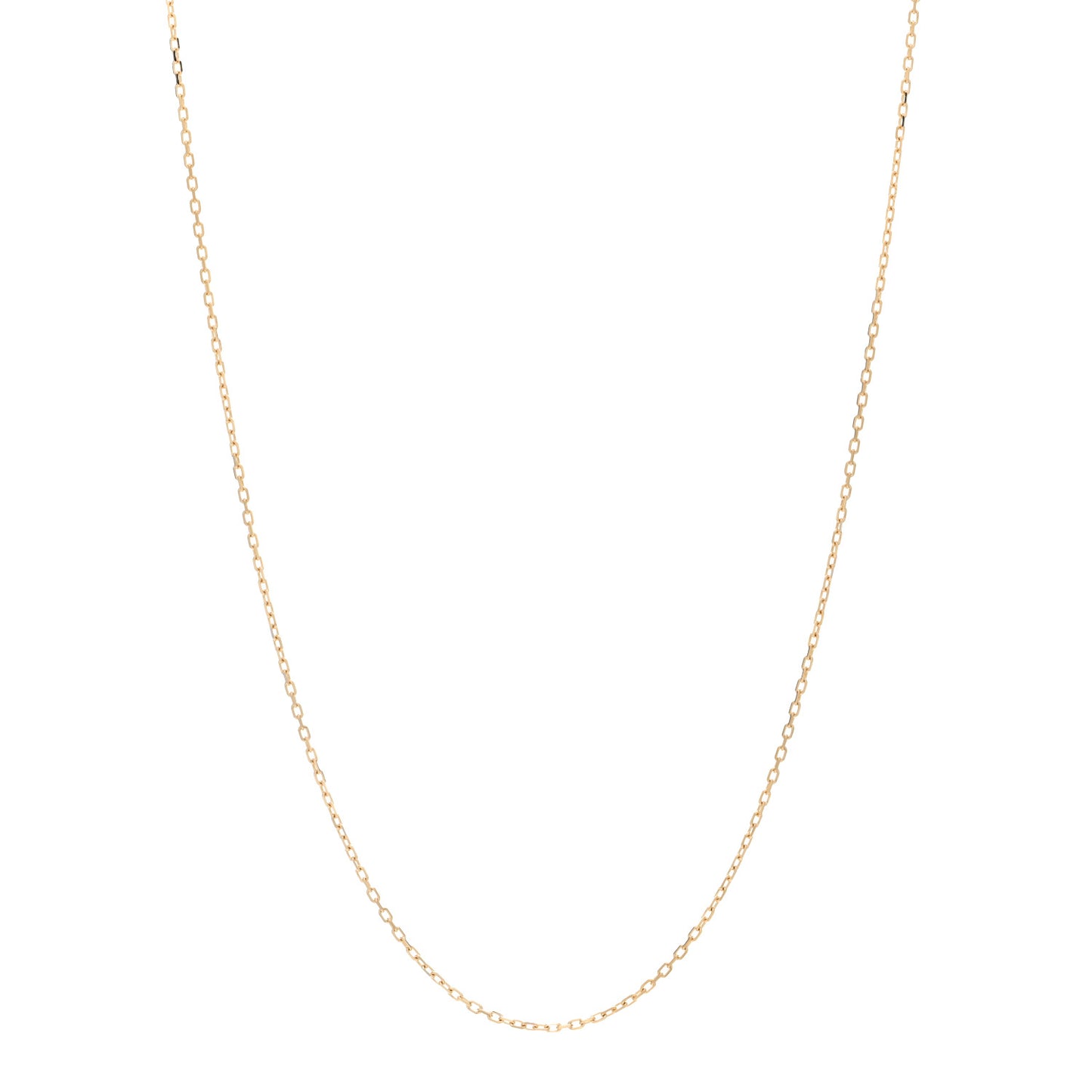 18K Yellow Gold Chain Necklace
