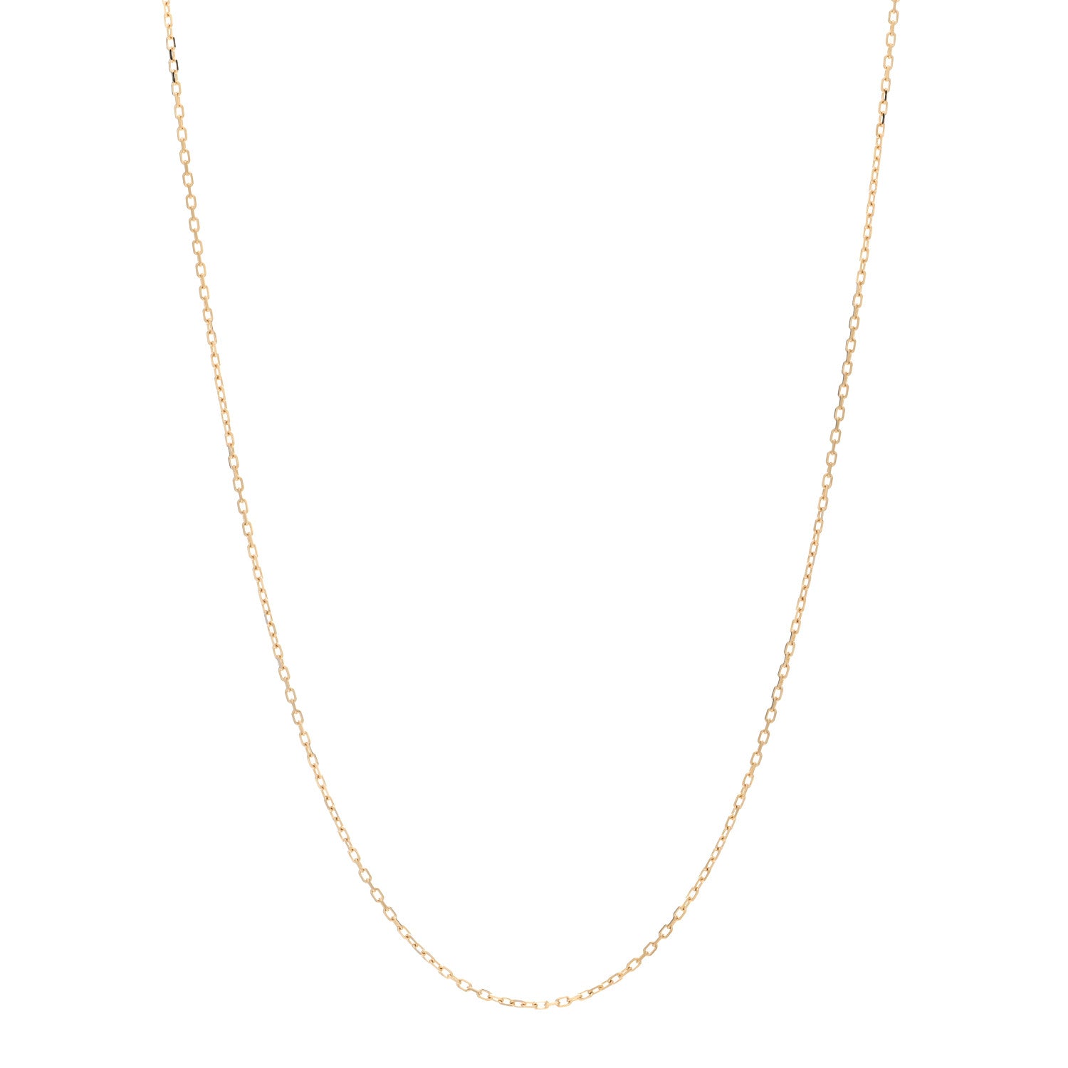 Cartier 18K Yellow Gold Chain Necklace 1 of 5