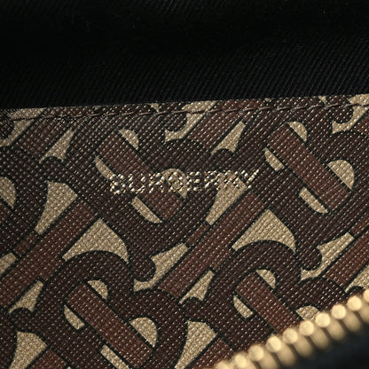 Burberry E-Canvas Monogram Stripe Medium Sonny Bum Bag Bridle Brown 6 of 11