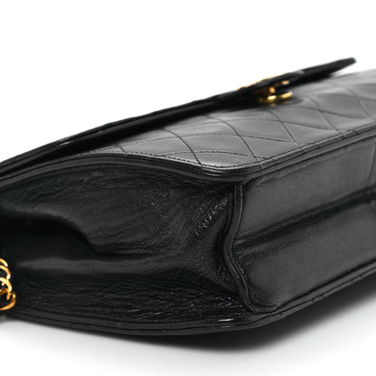 Chanel Lambskin Quilted Small Single Flap Black 10 of 13