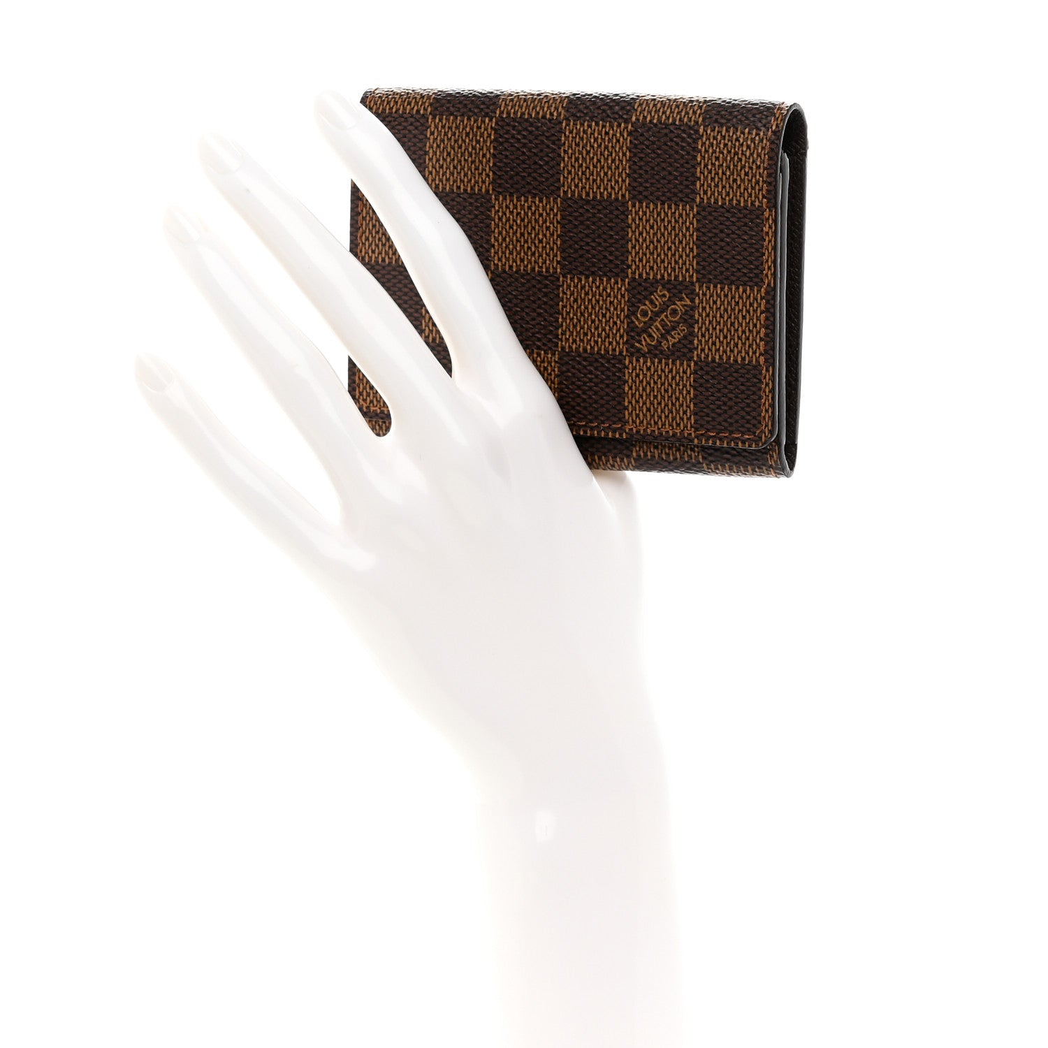 Louis Vuitton Damier Ebene Business Card Holder 2 of 9