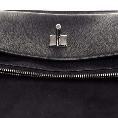 Louis Vuitton Soft Calfskin My Lockme Chain Pochette Black 11 of 13