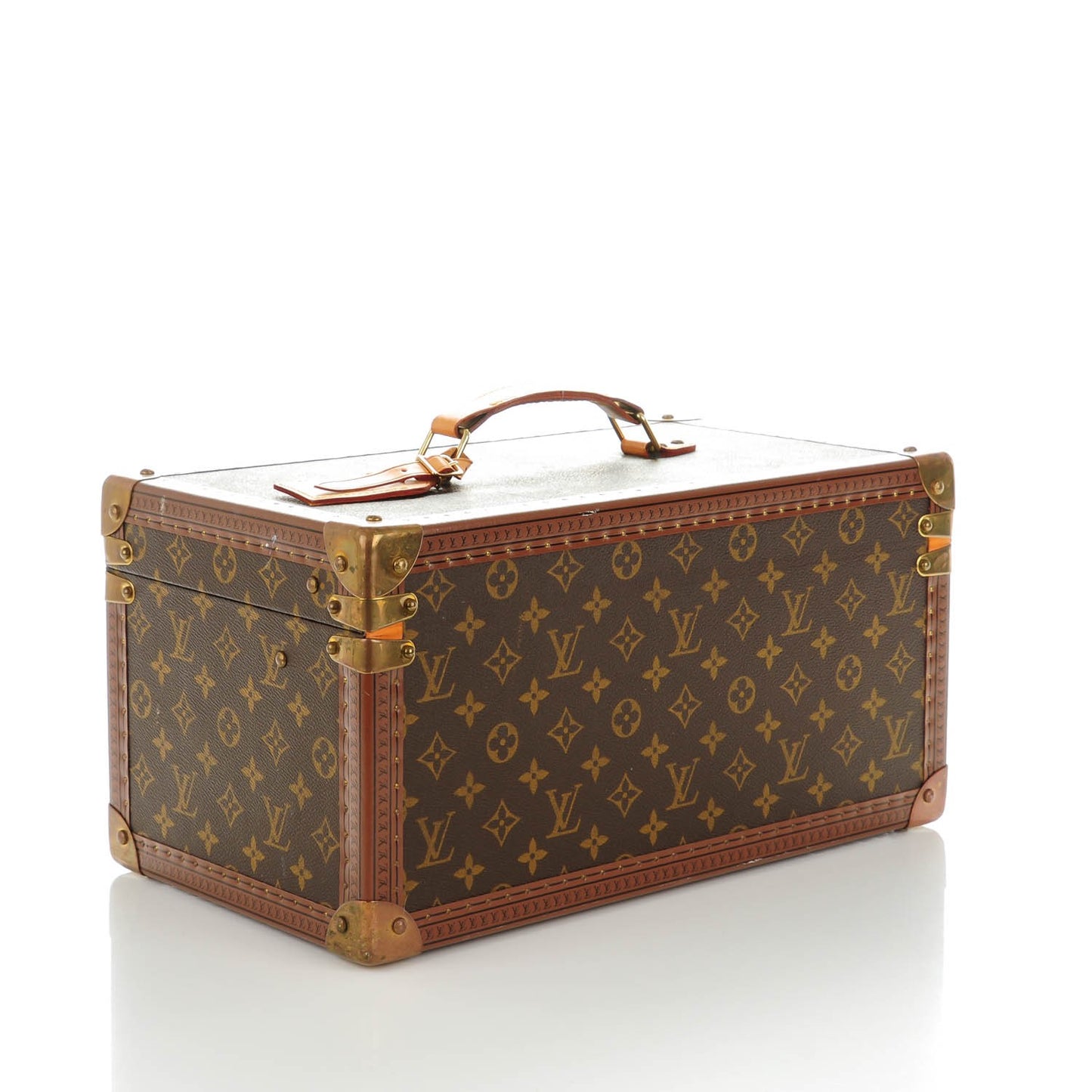 Monogram Boite Bouteilles et Glace Beauty Train Case