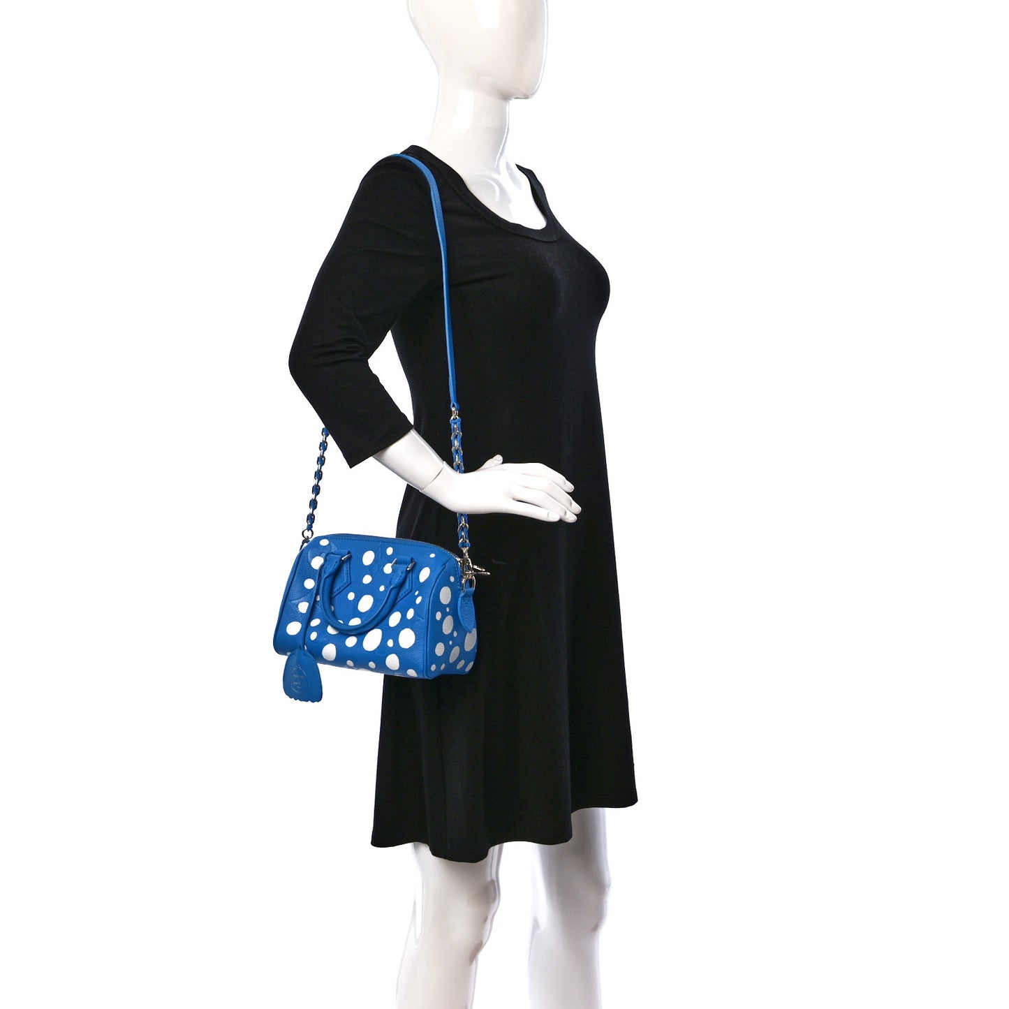 LV X YK Empreinte Speedy Bandouliere 20 Blue White
