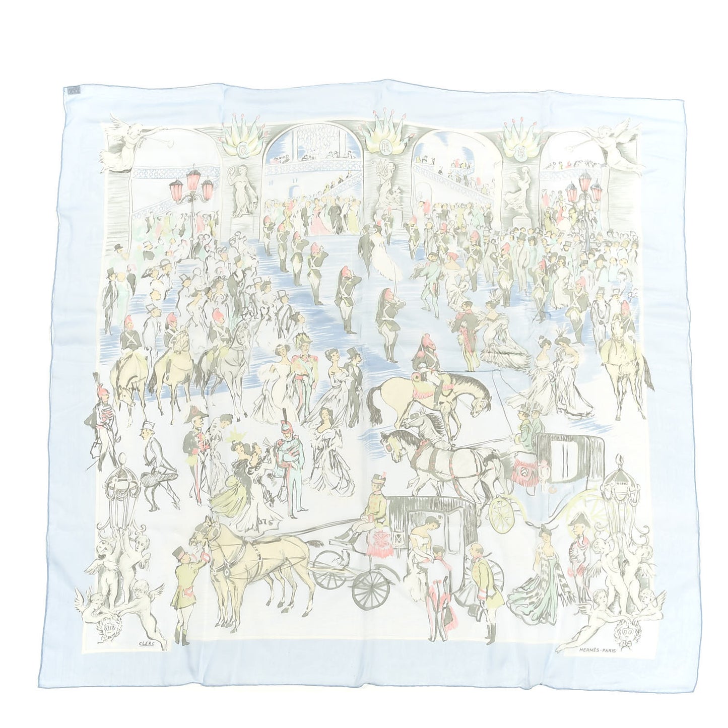 Silk Paddock Scarf 90