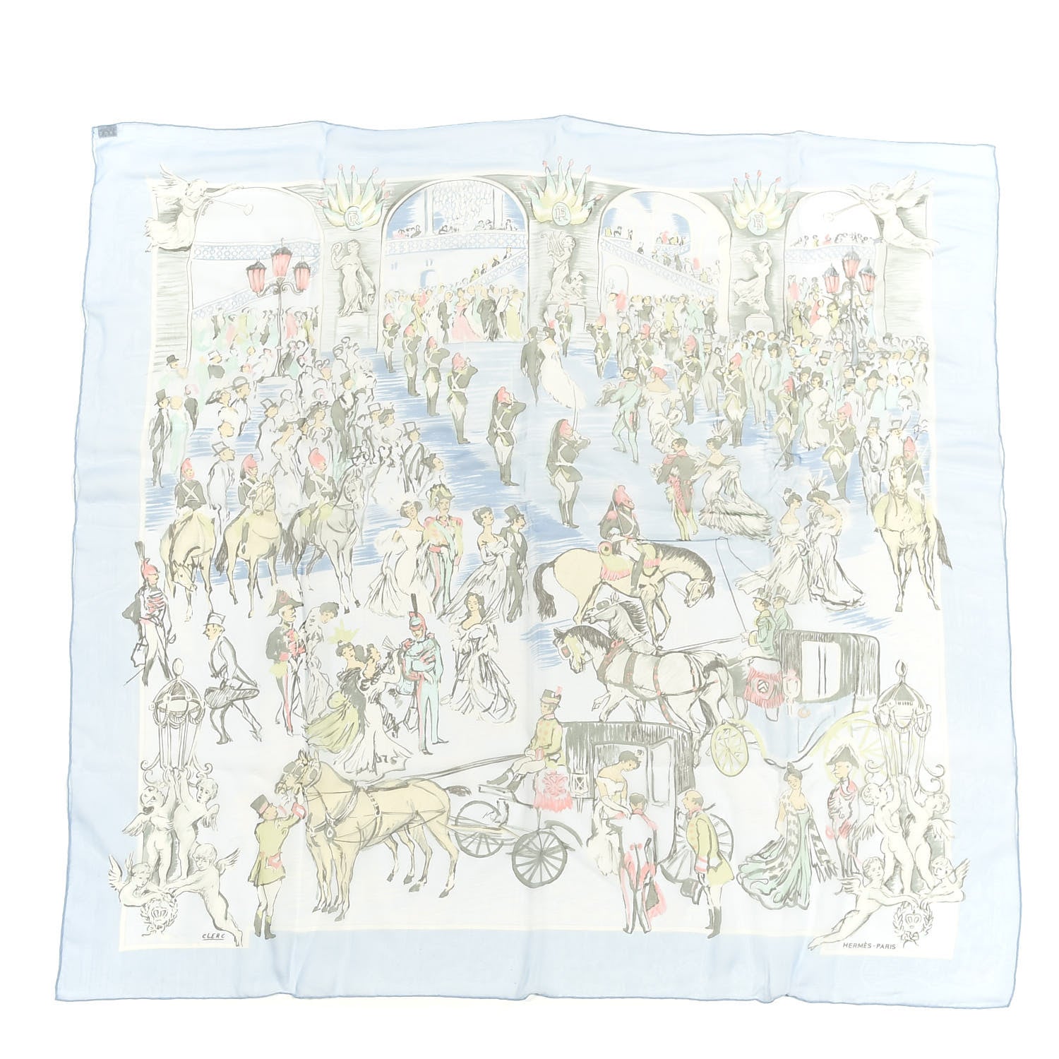 Hermes Silk Paddock Scarf 90 1 of 4