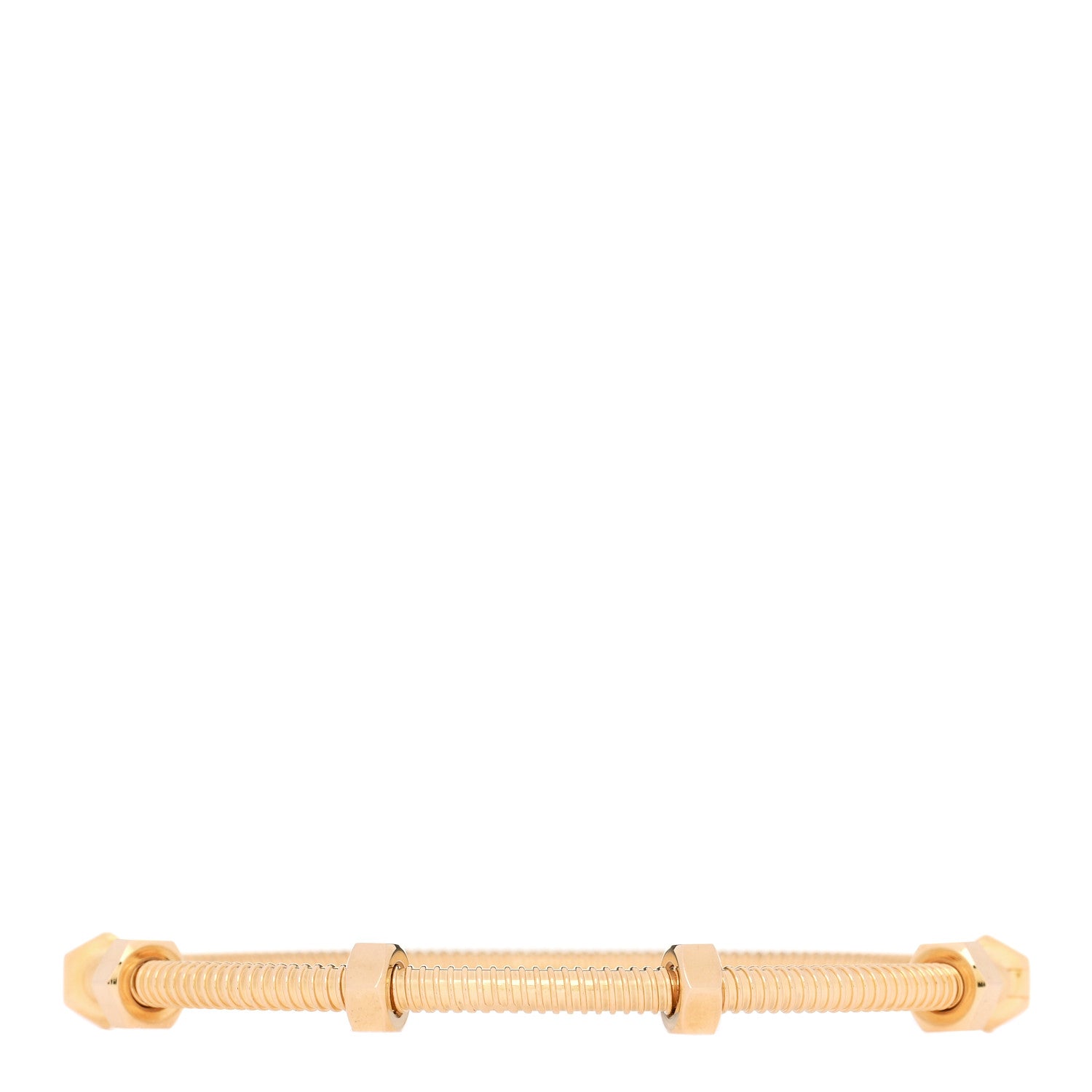 Cartier 18K Yellow Gold Ecrou de Cartier Bracelet 18 1 of 4