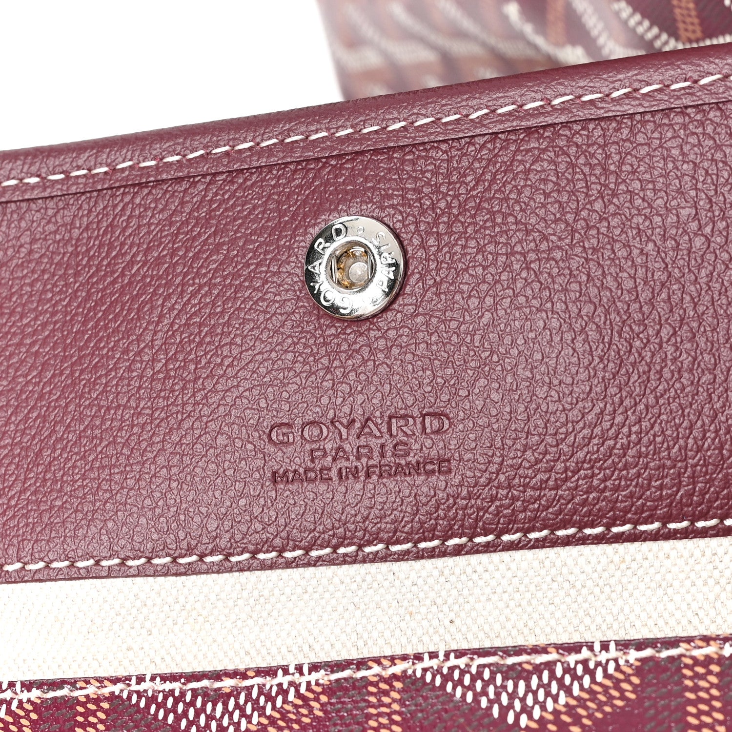 Goyard Goyardine Saint Louis GM Bordeaux 6 of 10