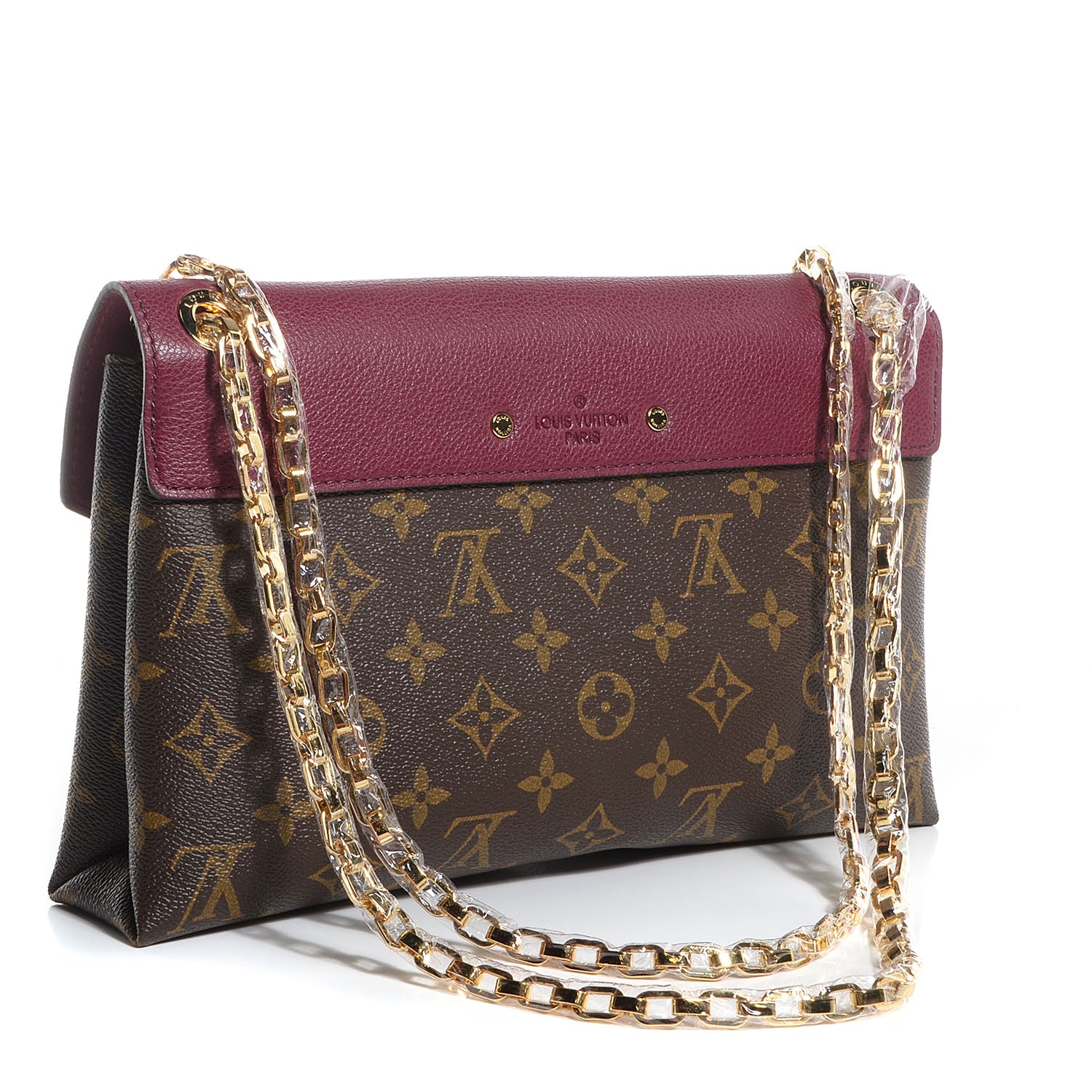 Louis Vuitton Monogram Pallas Chain Aurore 3 of 8