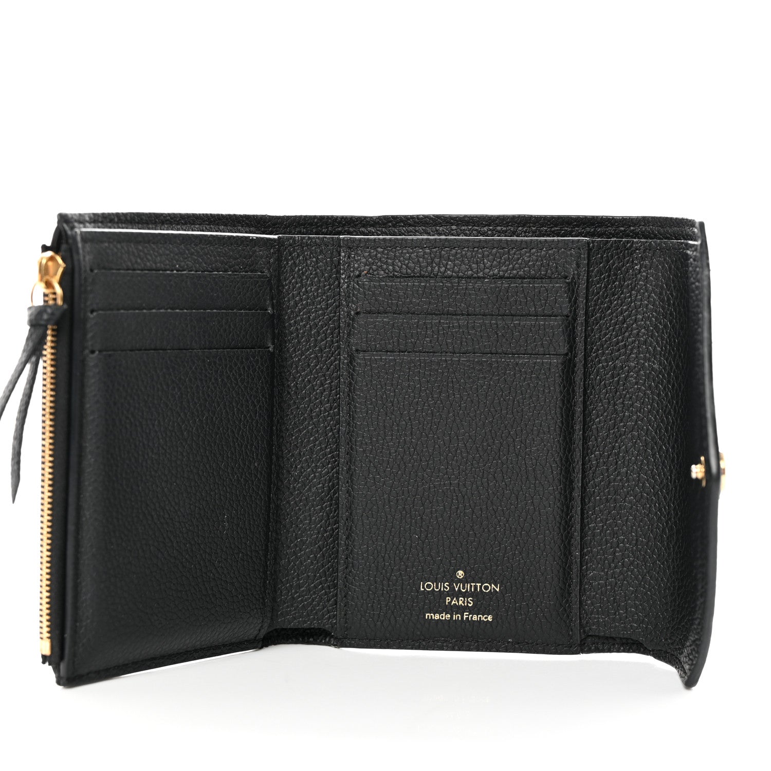 Louis Vuitton Empreinte Victorine Wallet Black 5 of 15