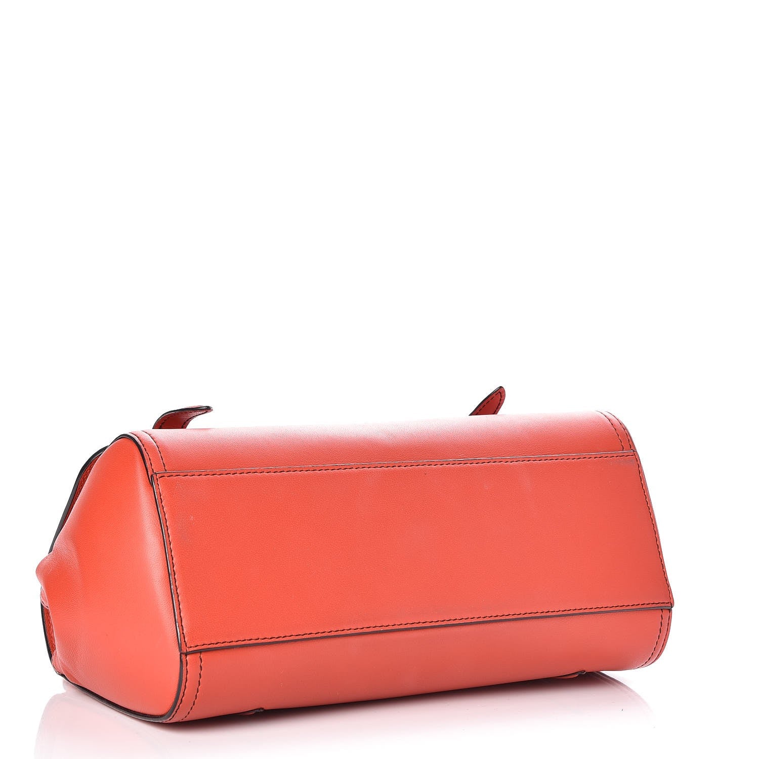 Bottega Veneta Nappa Intrecciato Scales Mini Top Handle Bag Geranium 4 of 6