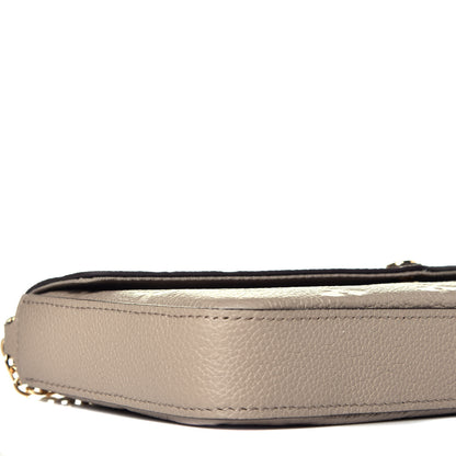 Louis Vuitton Empreinte Pochette Felicie Chain Wallet Tourterelle 9 of 10