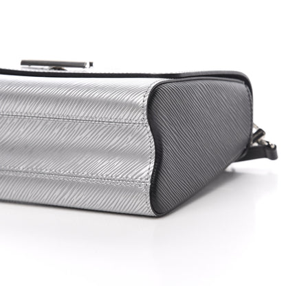 Louis Vuitton Epi Twist Shoulder Bag MM Argent 11 of 12